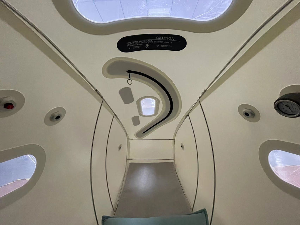 TimePod Air Seated 1.5ATA (Pro) – Soft-Shell Sitting / Reclining Hyperbaric Chamber