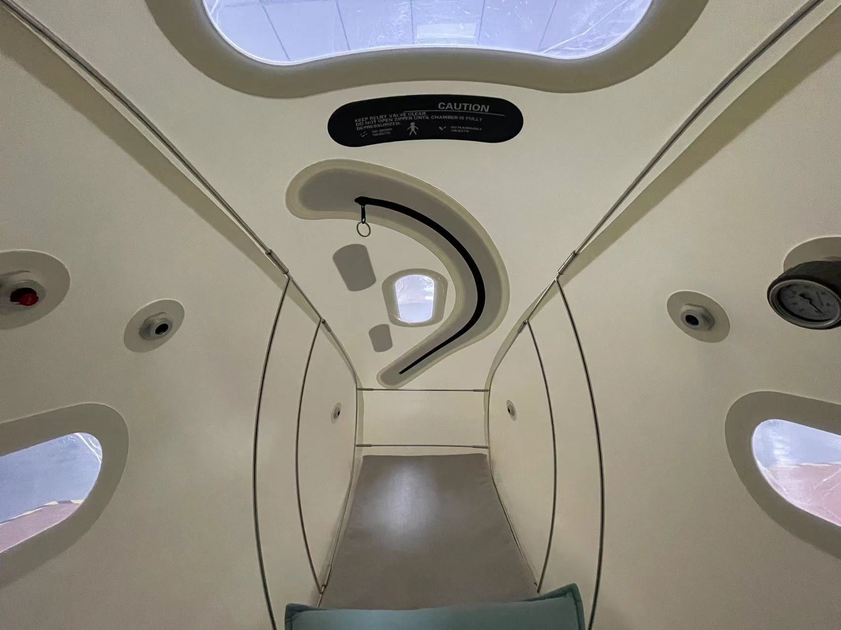 TimePod Air Seated 1.5ATA (Pro) – Soft-Shell Sitting / Reclining Hyperbaric Chamber