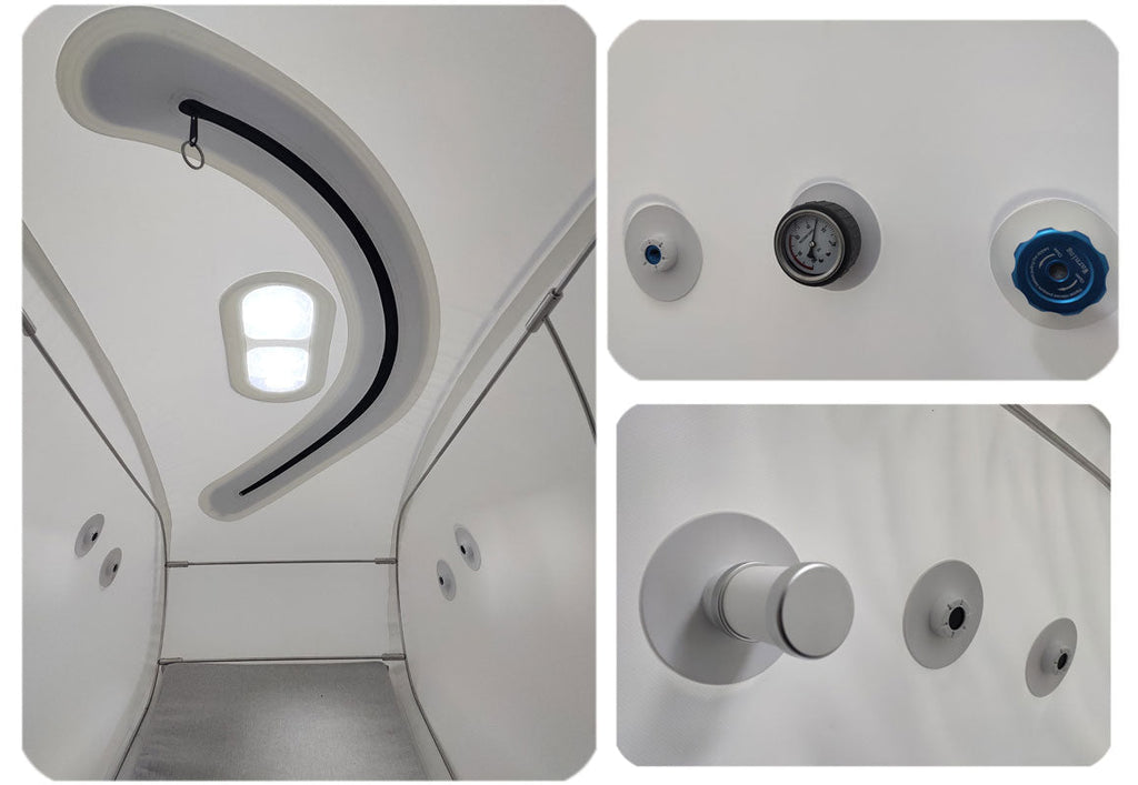 TimePod Air Seated 1.5ATA (Pro) – Soft-Shell Sitting / Reclining Hyperbaric Chamber