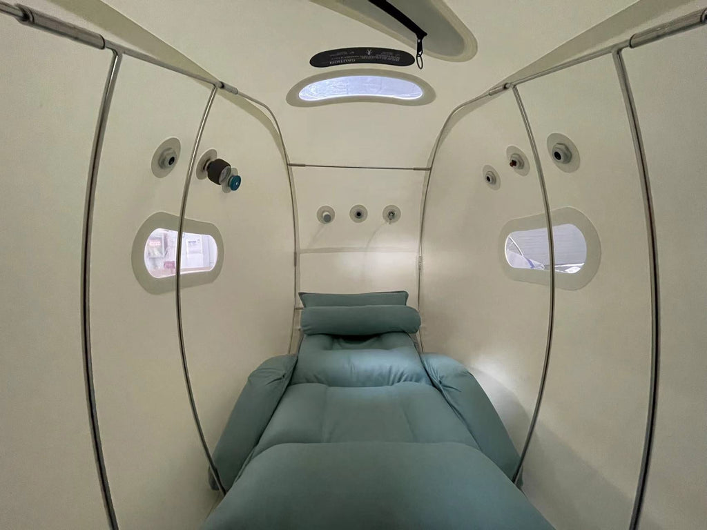 TimePod Air Seated 1.5ATA (Pro) – Soft-Shell Sitting / Reclining Hyperbaric Chamber
